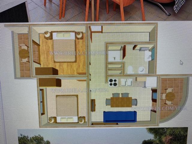 Apartman Vera Brela Buitenkant foto